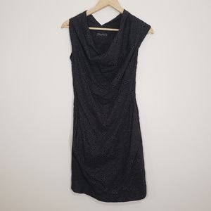 All Saints Amelie Limski Eyelet Black Dress